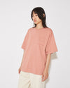 Women's T-Shirt in Jersey, Pink Philippe Model - 3