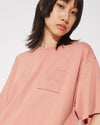 T-shirt en jersey femme, rose Philippe Model - 5
