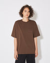 Women's T-Shirt in Jersey, Walnut Philippe Model - 2