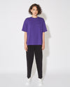 Women's T-Shirt in Jersey, Purple Philippe Model - 6