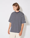 Men's T-Shirt in Cotton, Blue White Philippe Model