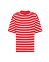 T-shirt en coton homme, rouge et blanc Philippe Model