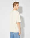 Men's T-Shirt in Jersey, Ecru Philippe Model - 4