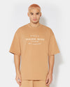 Camiseta de punto para hombre - Marrón galleta Philippe Model - 2