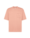 Men's T-Shirt in Jersey, Pink Philippe Model
