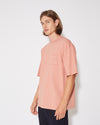 Men's T-Shirt in Jersey, Pink Philippe Model - 3