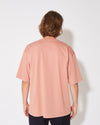 Men's T-Shirt in Jersey, Pink Philippe Model - 4