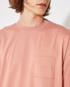 Men's T-Shirt in Jersey, Pink Philippe Model - 5