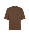 Men's T-Shirt in Jersey, Walnut Philippe Model