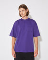 Men's T-Shirt in Jersey, Purple Philippe Model