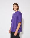 T-Shirt für Herren aus Jersey – Lila Philippe Model - 3