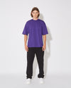 T-Shirt Maurice da Uomo Viola in Jersey Philippe Model - 6