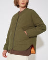 Men's Down Jacket in Nylon, Military Philippe Model - 5