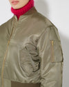 Women's Jacket in Jersey, Military Green Philippe Model - 5