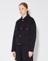 Veste en nylon femme, bleu Philippe Model - 3