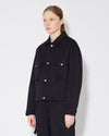 Jacke für Damen aus Nylon – Blau Philippe Model - 3