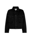 Women's Jacket in Denim, Black Philippe Model