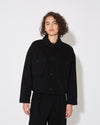 OVERSIZE JACKETS DENIM WOMEN BLACK Philippe Model - 2