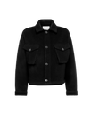 Jacke für Damen aus Wolle – Schwarz Philippe Model