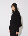 OVERSIZE JACKETS WOOL WOMEN BLACK Philippe Model - 3