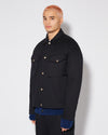 Men's Jacket in Nylon, Blue Philippe Model - 3