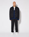 Men's Jacket in Nylon, Blue Philippe Model - 6