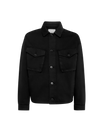 Men's Jacket in Denim, Black Philippe Model
