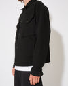 OVERSIZE JACKETS DENIM MEN BLACK Philippe Model - 4