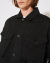 OVERSIZE JACKETS DENIM MEN BLACK Philippe Model - 5