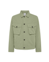 Jacke für Herren aus Nylon – Salbei Philippe Model - 1