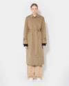 Abrigos: chaqueta en nailon para mujer - Verde caqui Philippe Model