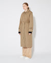 Coats - Jacket Women Nylon Khaki Philippe Model - 3