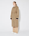 Abrigos: chaqueta en nailon para mujer - Verde caqui Philippe Model - 3