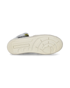 Hohe La Grande Sneakers für Herren aus Leder – Silber Philippe Model - 5