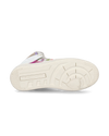 Women’s mid La Grande sneaker - white and fuchsia Philippe Model - 5