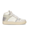 Sneaker mid La Grande donna - burro e grigio Philippe Model