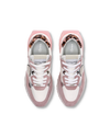 SNEAKERS LA RUE RUNNING WOMEN WHITE PINK Philippe Model - 4