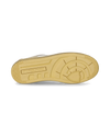 Flache Lyon Sneakers für Herren aus recyceltem Leder – Weiß, Gelb und Rot Philippe Model - 5