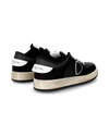 Flache Lyon Sneakers für Herren – Schwarz & Weiß Philippe Model - 3