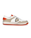 Sneakers Lyon Tennis Men Orange White Philippe Model - 1