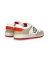 Sneakers Lyon Tennis Men Orange White Philippe Model - 3