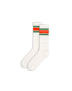 Socken Antoine aus Baumwolle – Salbei und Orange Philippe Model