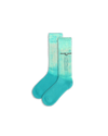 Chaussette Antoine in Cotton, Turquoise Green Philippe Model - 1