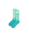 Chaussette Antoine in Cotton, Turquoise Green Philippe Model