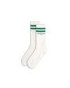 Chaussette Antoine in Cotton, White Green Philippe Model