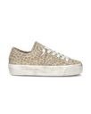 Baskets basses femme Paris Haute - beige Philippe Model