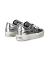 Flache PRSX Haute Sneakers für Damen – Silber Philippe Model - 3