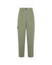 Women's Trousers in Nylon, Sage Philippe Model