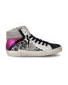 Women's Prsx Sneakers in Suede, Pink Silver Philippe Model - 1
