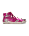 Sneakers Prsx Tennis Women, Fuchsia Philippe Model